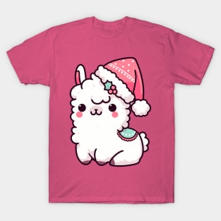 Christmas llama T-Shirt